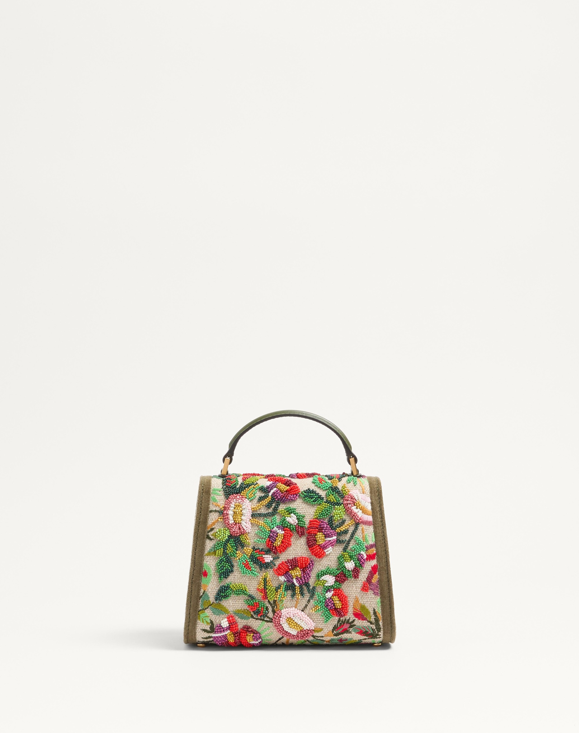 VALENTINO GARAVANI VSLING MINI EMBROIDERED HANDBAG WITH JEWEL LOGO - 5