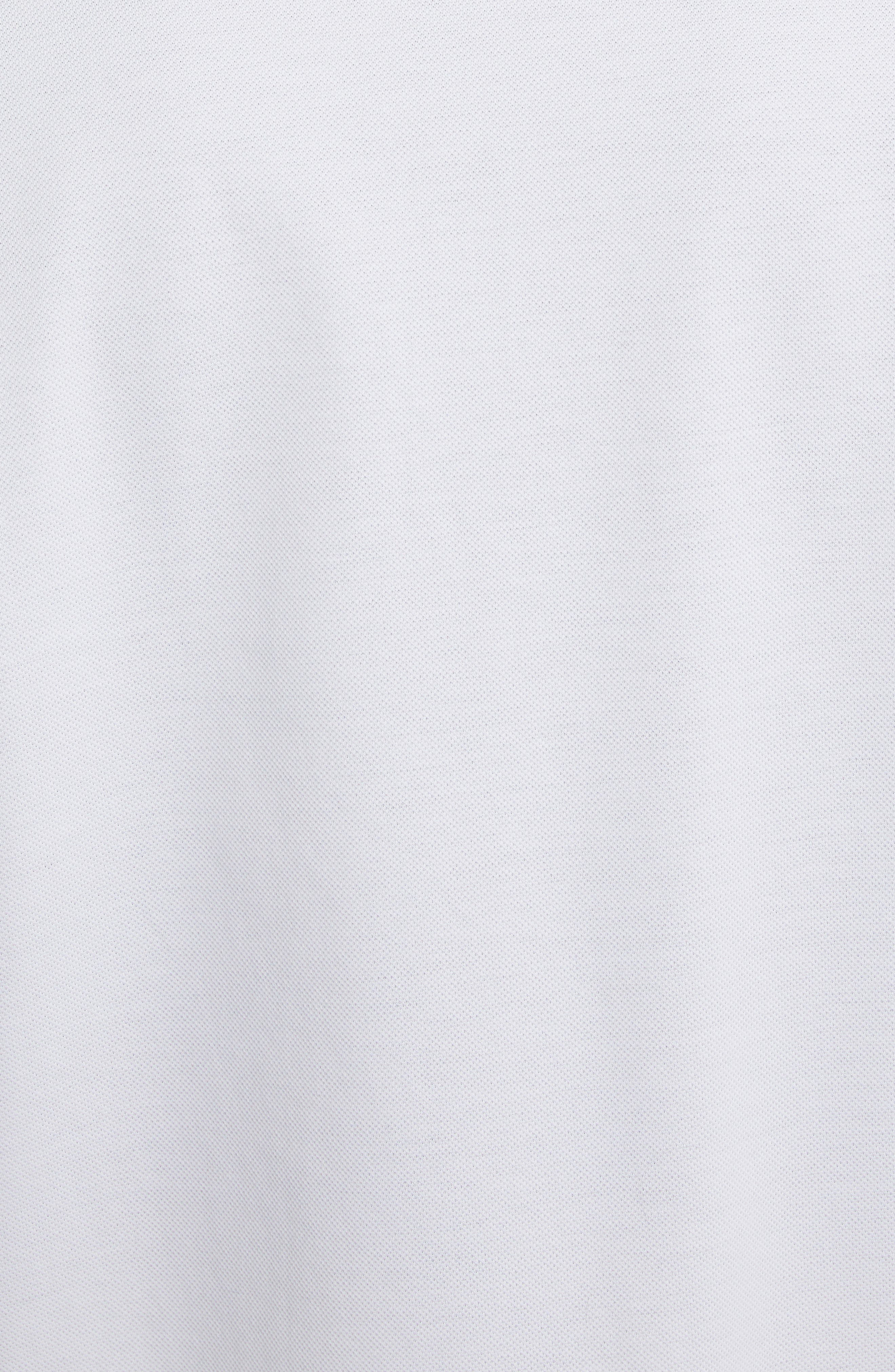 Metallic Greca Collar Piqué Polo - 6