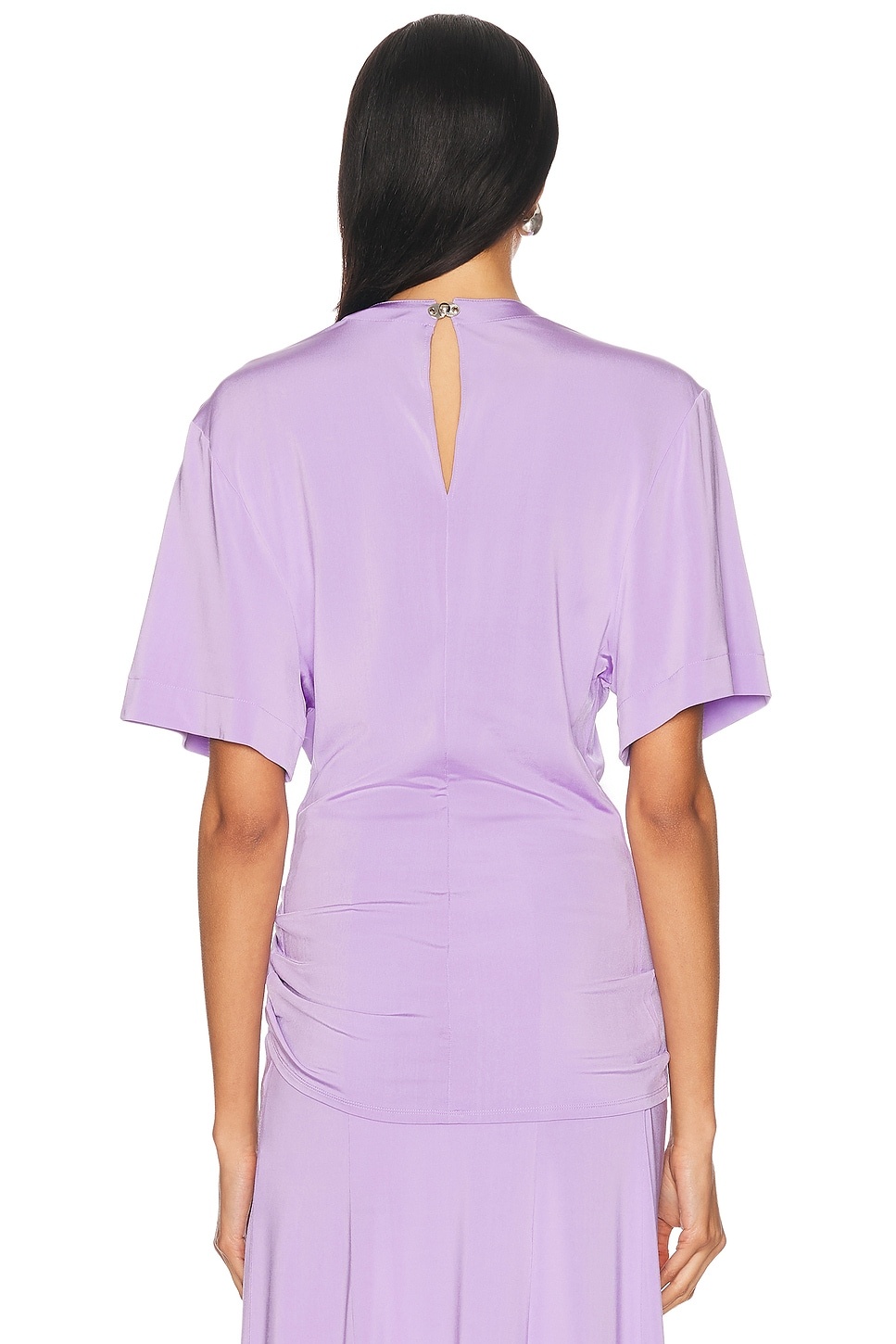 Tie Short Sleeve Top - 4