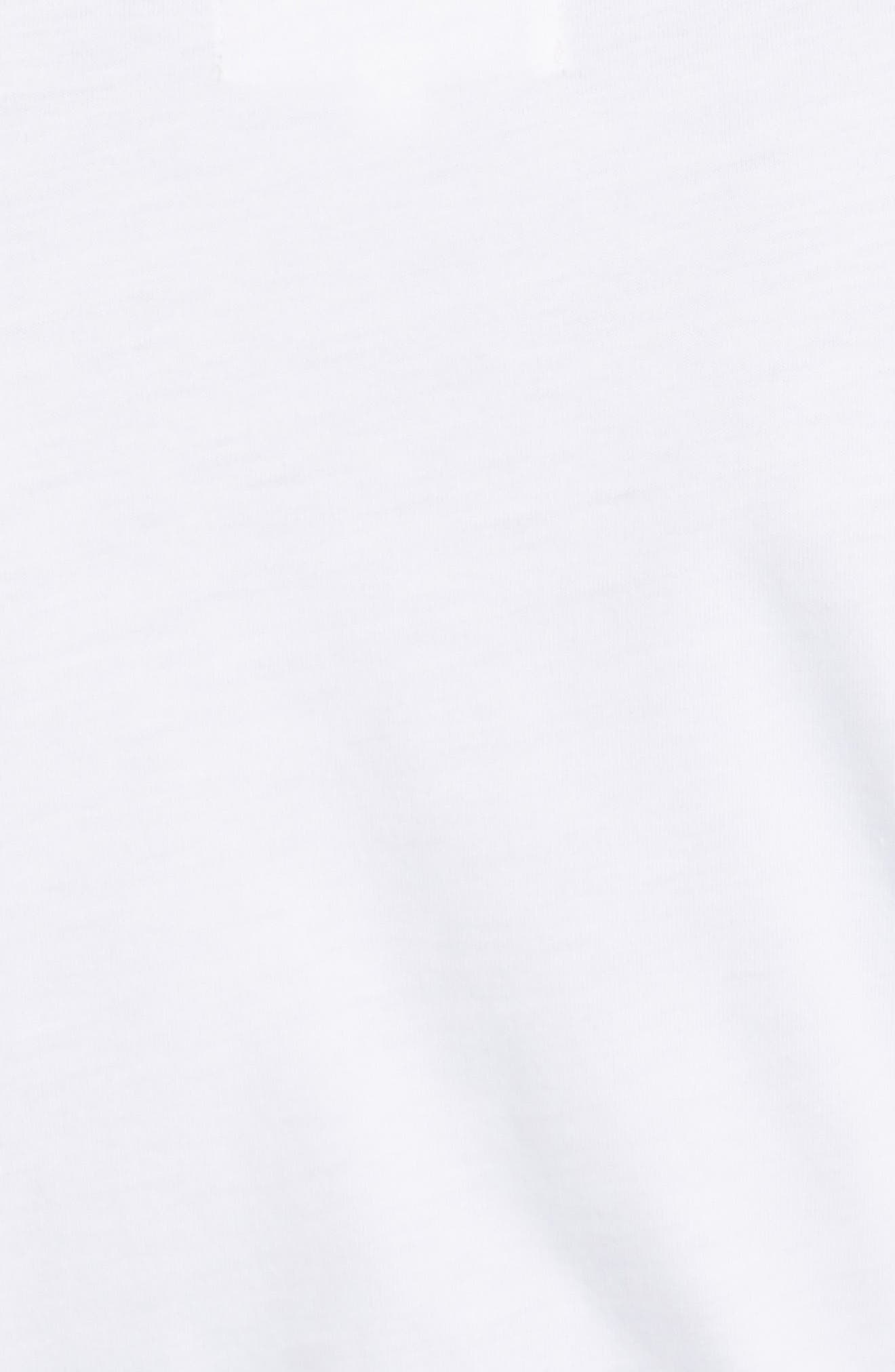 LOULOU DE SAISON Poso Supima® Cotton Tank in White at Nordstrom - 6