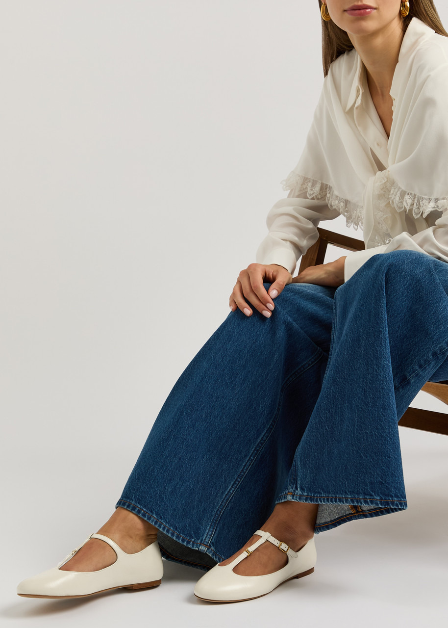 Marcie leather ballet flats - 5