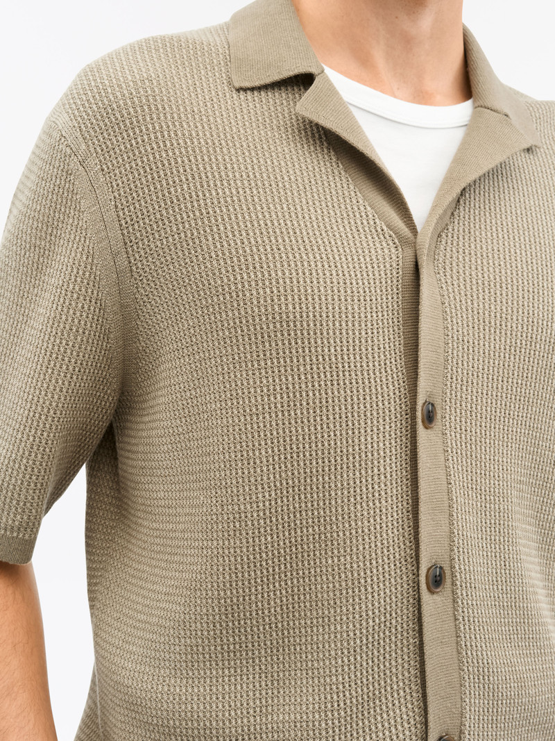 River T Merino Linen Cardigan 4