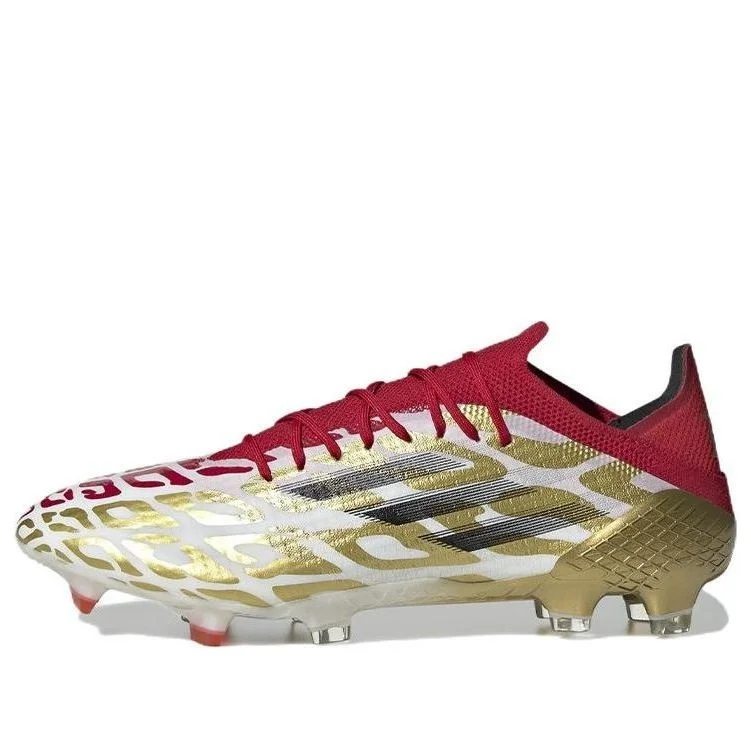 adidas X Speedflow Mo Salah.1 FG 'White Gold Metallic Scarlet' GX3901 - 1