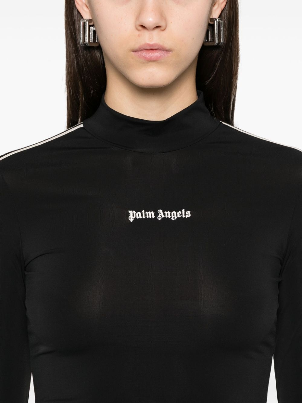 logo-embroidered T-shirt - 5