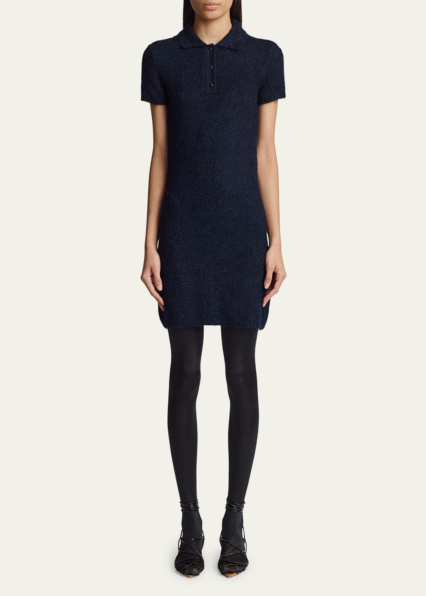 Graciela Cashmere-Blend Knit Mini Dress - 2