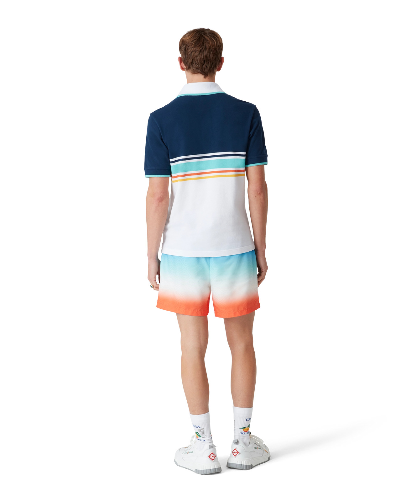 Gradient Jacquard Swim Shorts | Casablanca Paris - 3