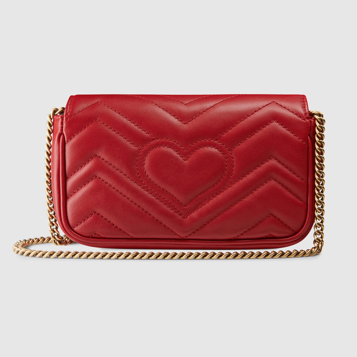 GG Marmont matelassé leather super mini bag - 3