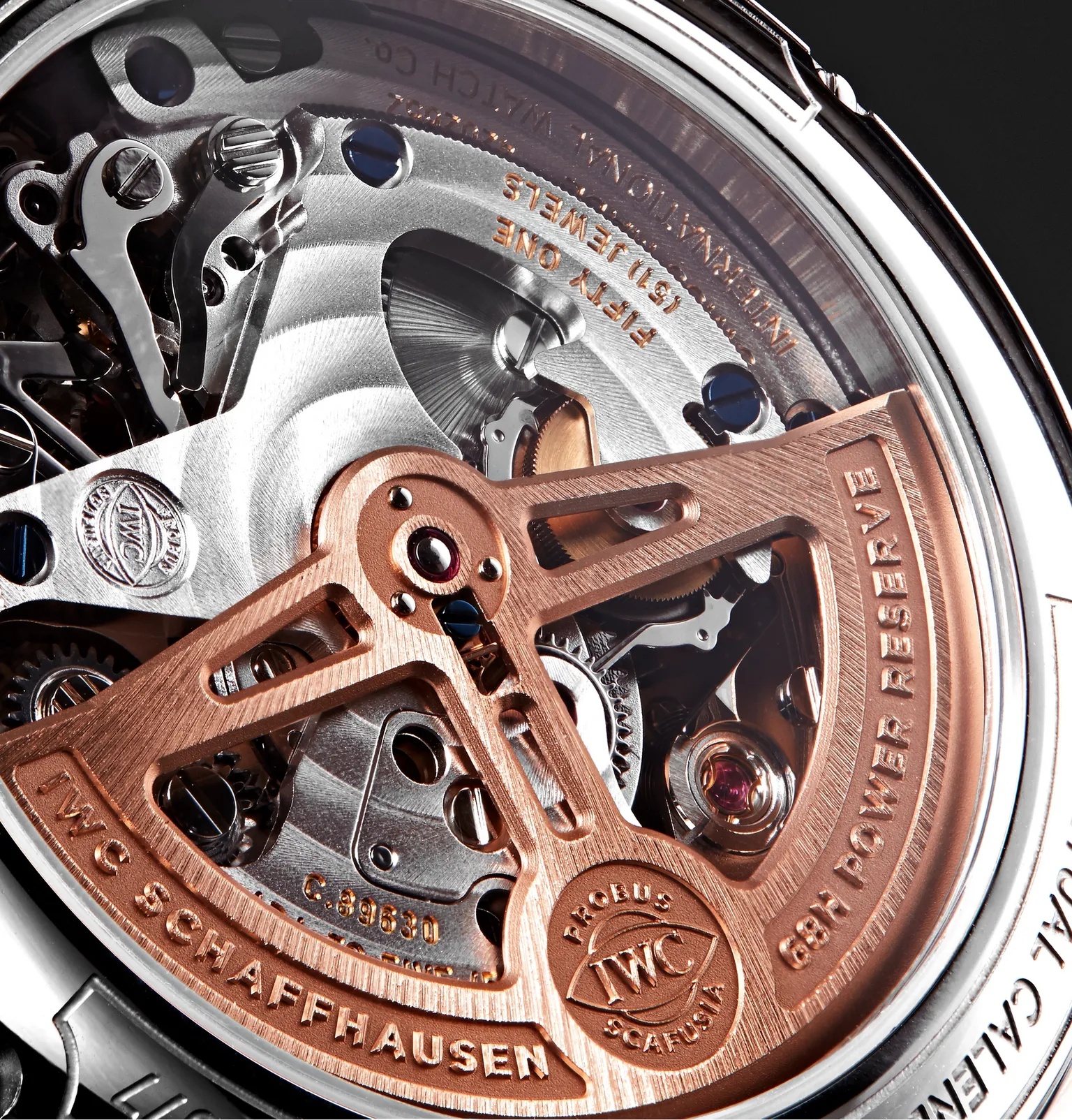 Da Vinci Perpetual Calendar Chronograph 43mm Stainless Steel and Alligator Watch, Ref. No. IW392103 - 7