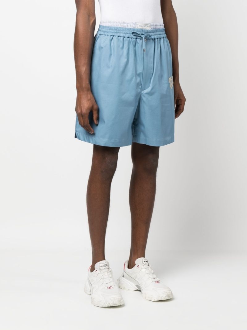 logo-patch shorts - 3