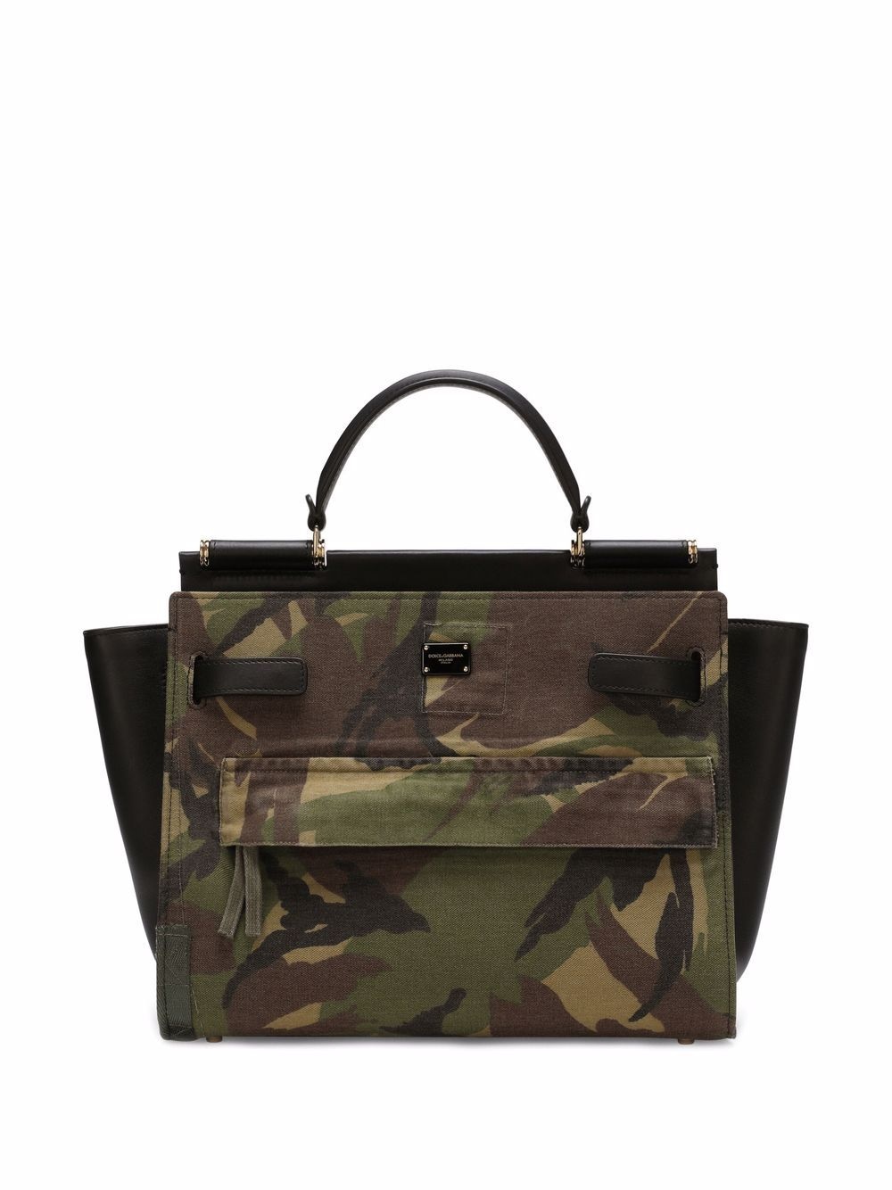 Large Sicily 62 camouflage-print tote - 1