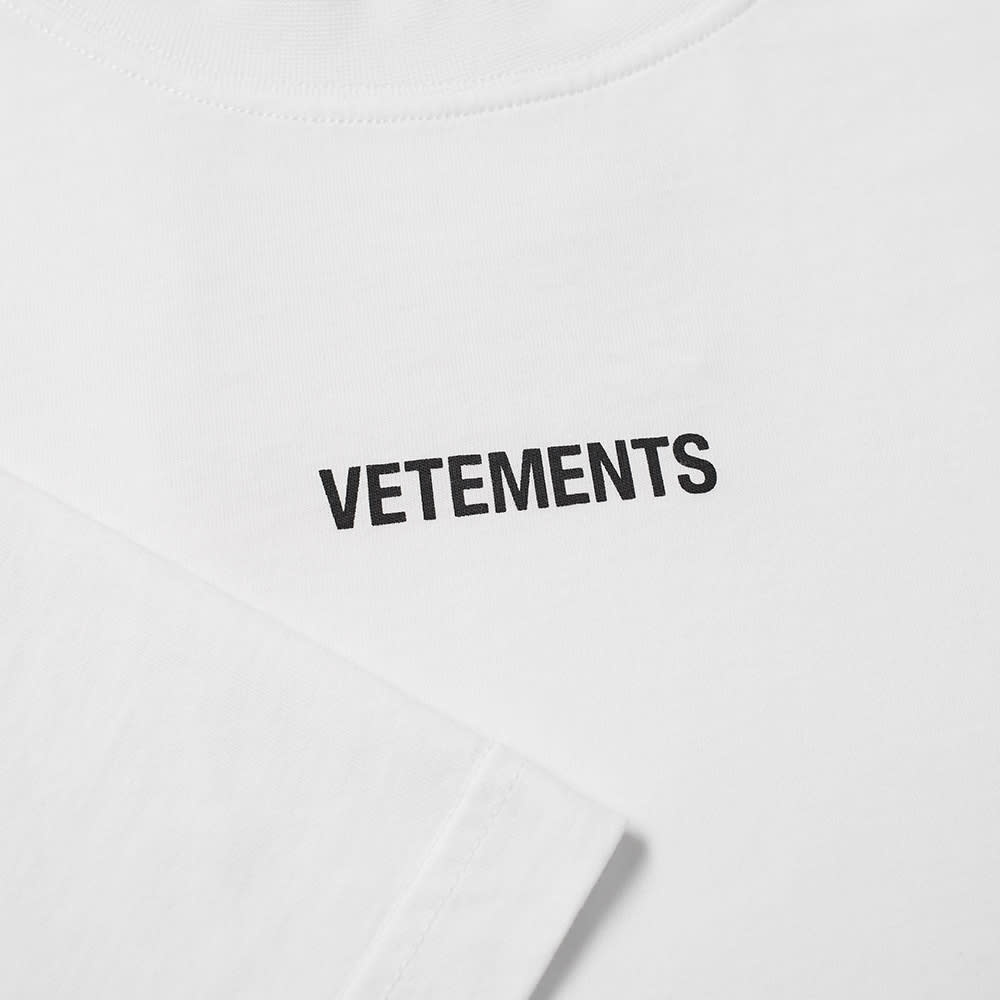 VETEMENTS Oversize Logo Patch Tee - 2