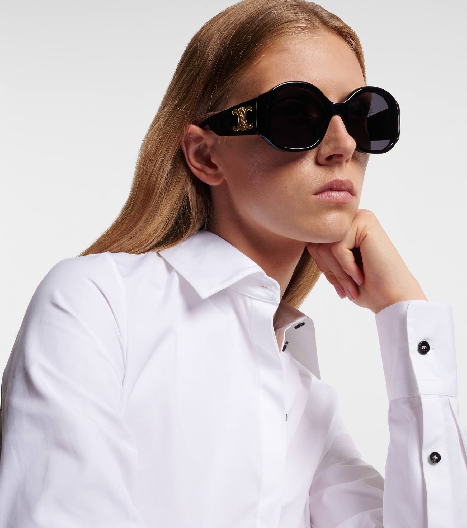 Maxi Triomphe round sunglasses - 3