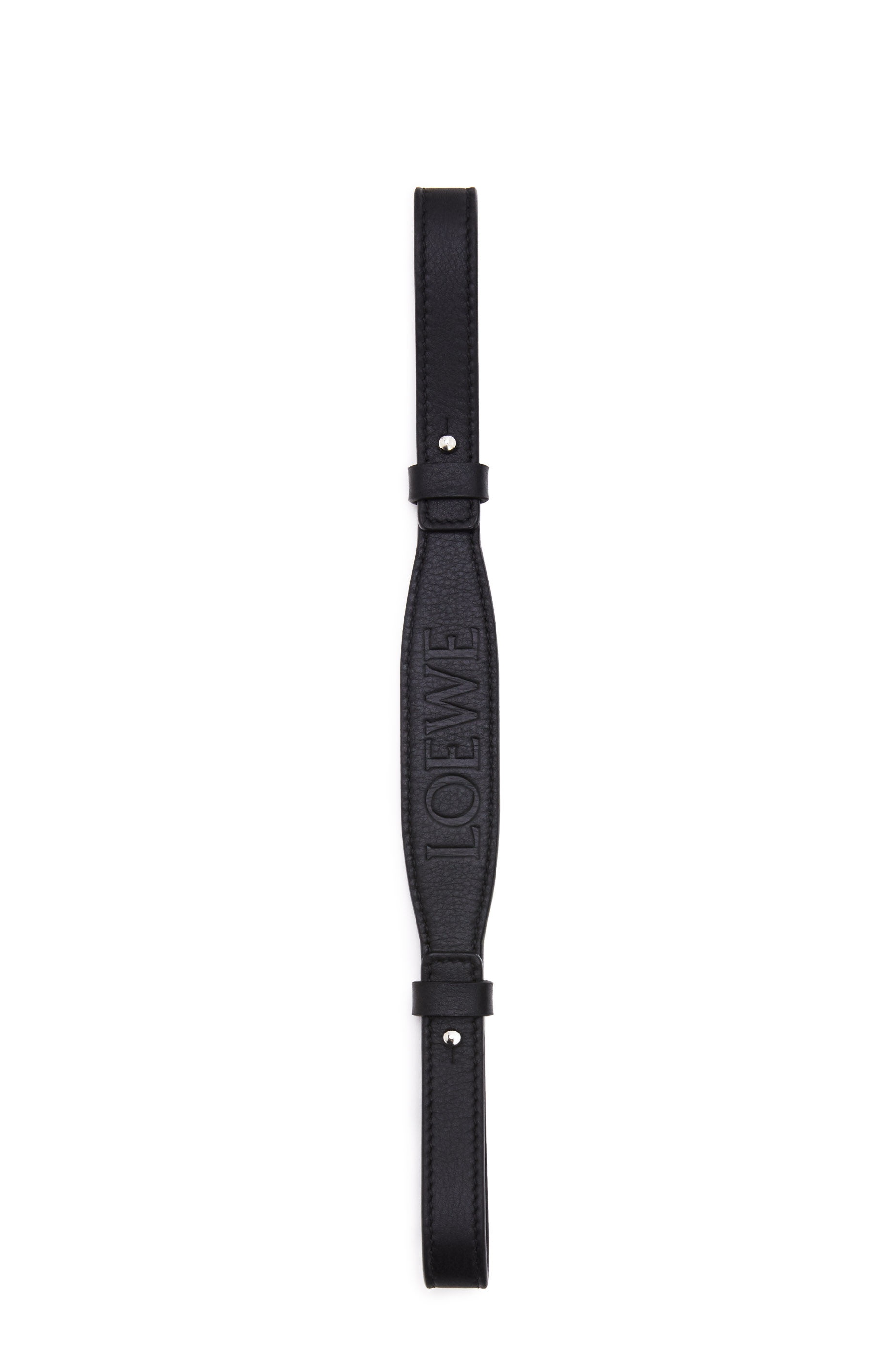 Branded short strap in classic calfskin - 2