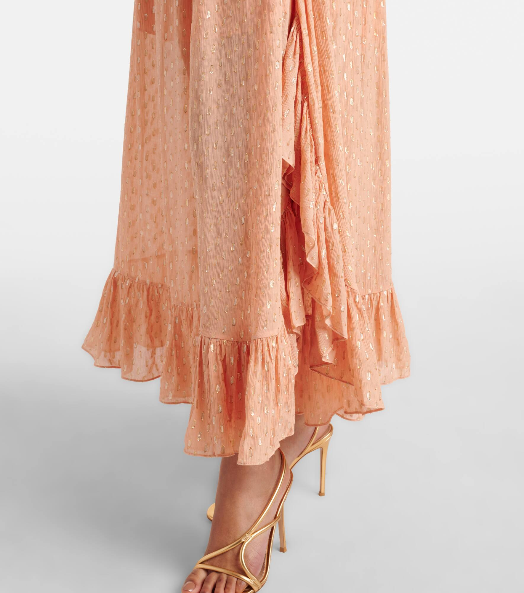Rhiannon frilled maxi skirt - 5