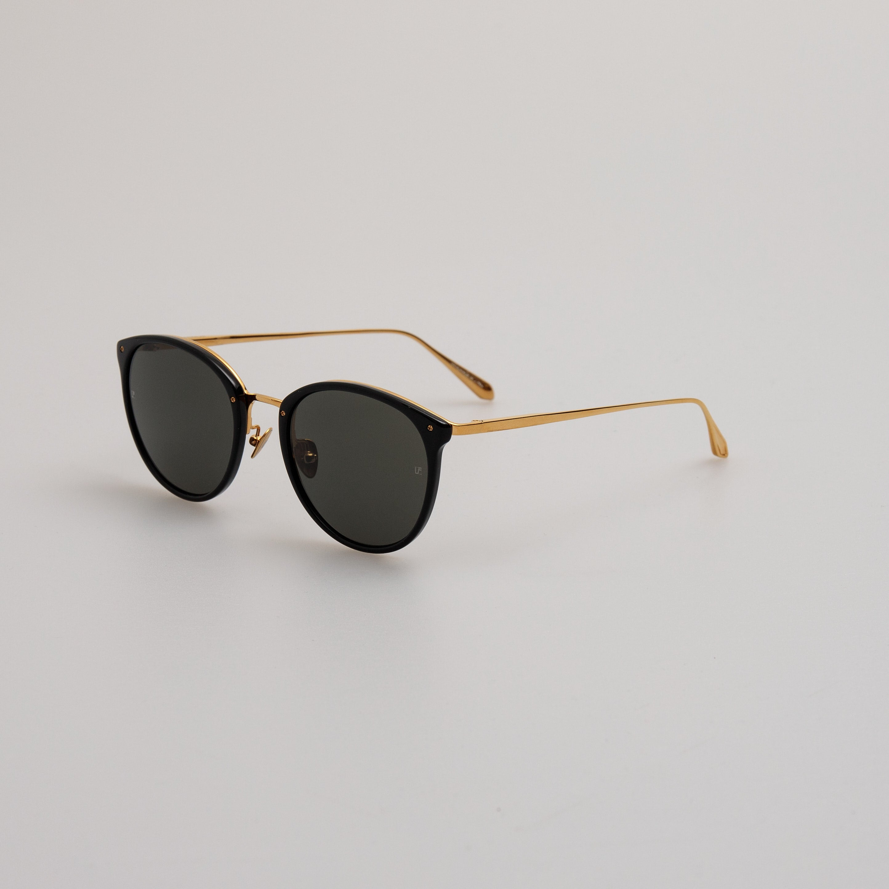 THE CALTHORPE | MEN'S OVAL SUNGLASSES IN BLACK FRAME(C13) - 2