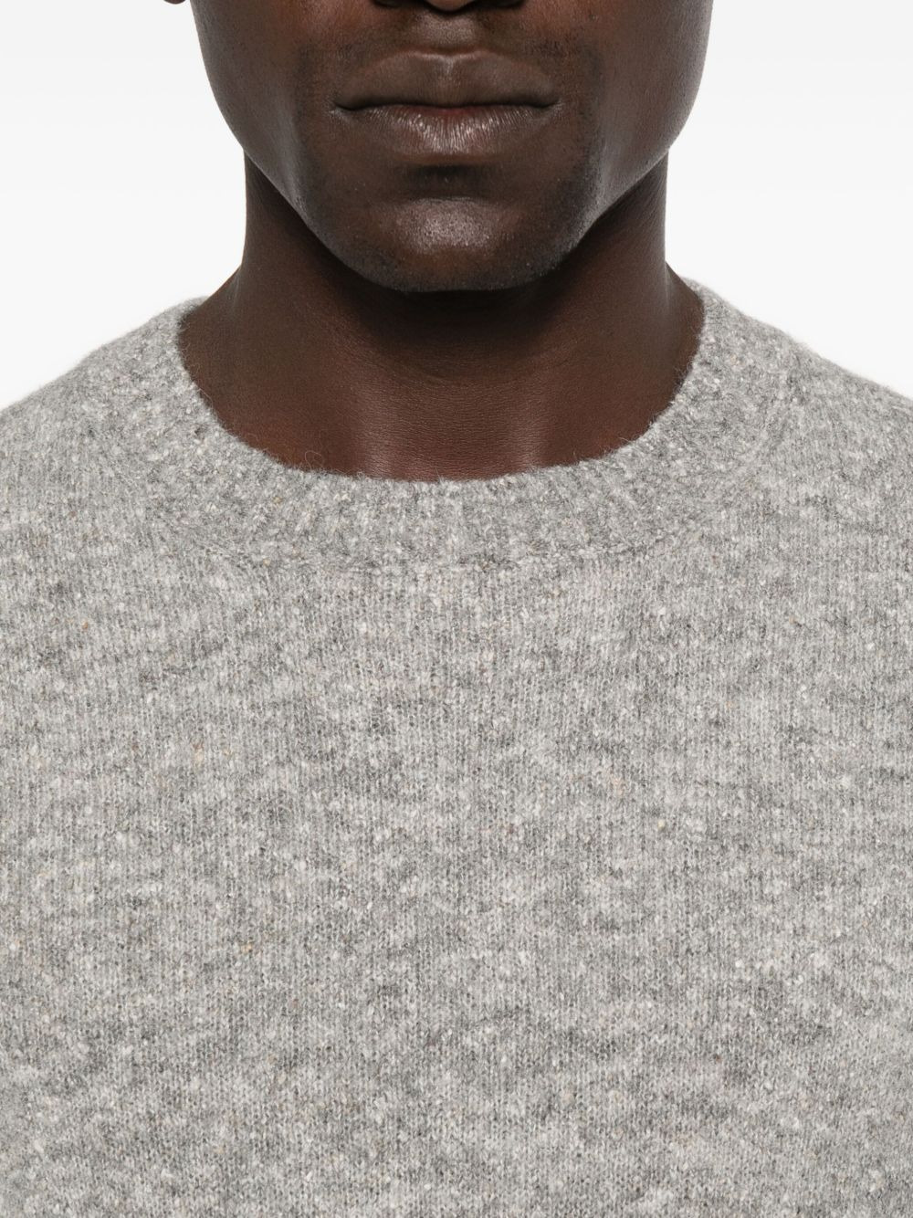 crew-neck long-sleeve sweater - 5