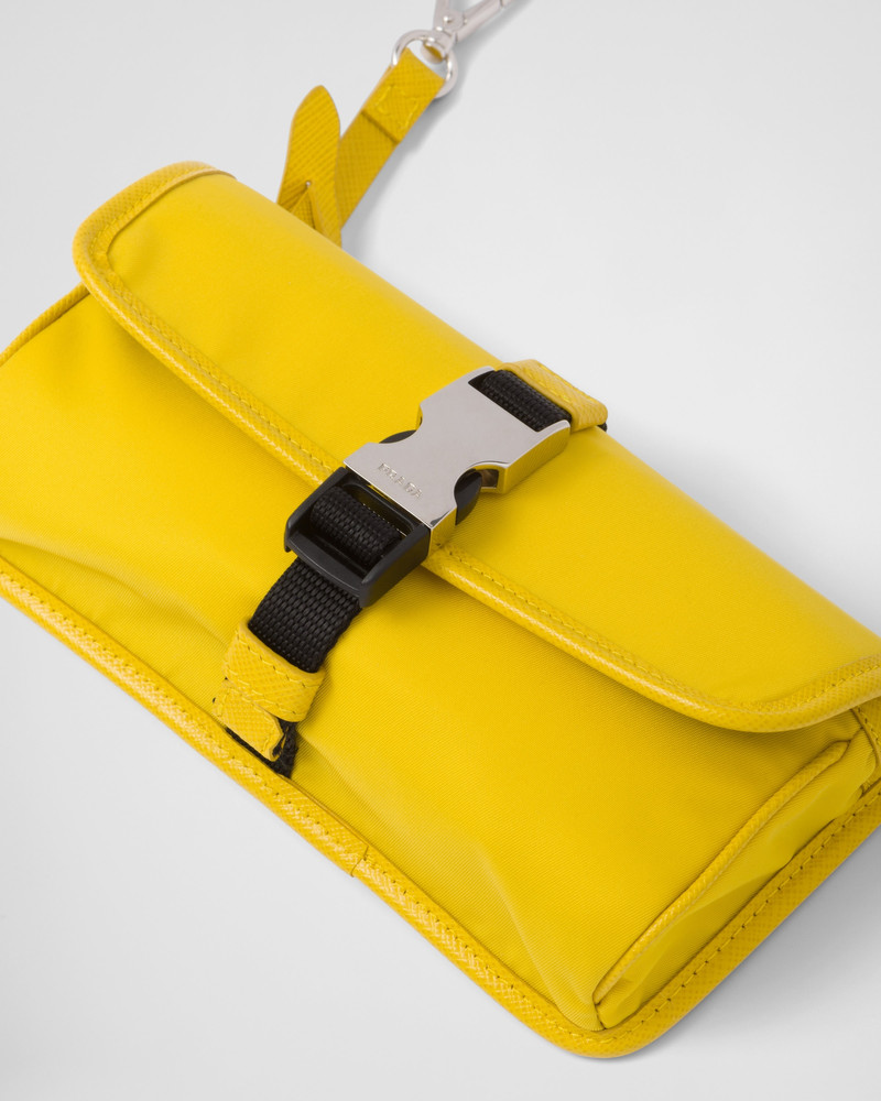 Prada Re-Nylon and Saffiano glasses case outlook