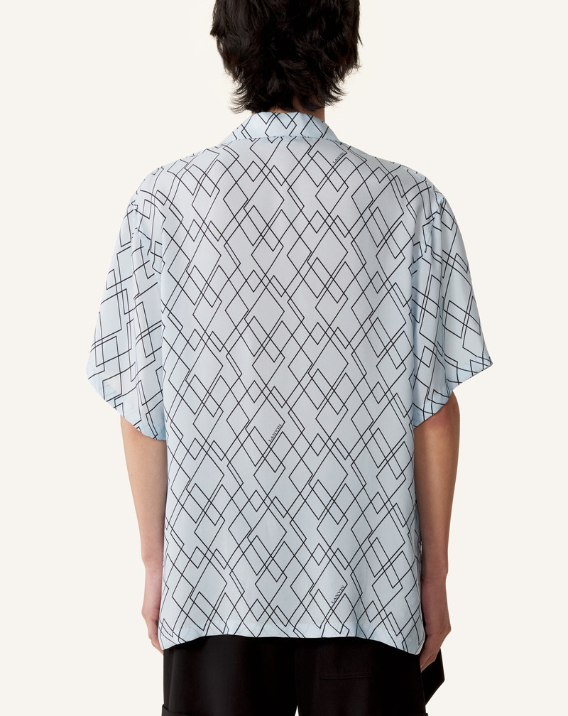 PRINTED FLOWY SHIRT 4
