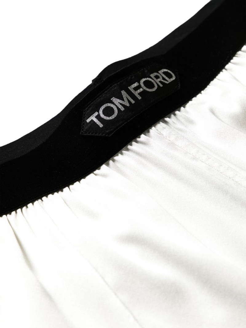 TOM FORD Silk trousers outlook