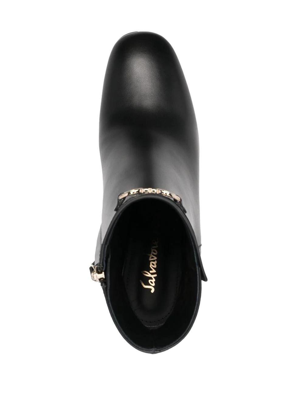 70mm wedge-heel ankle boots - 4
