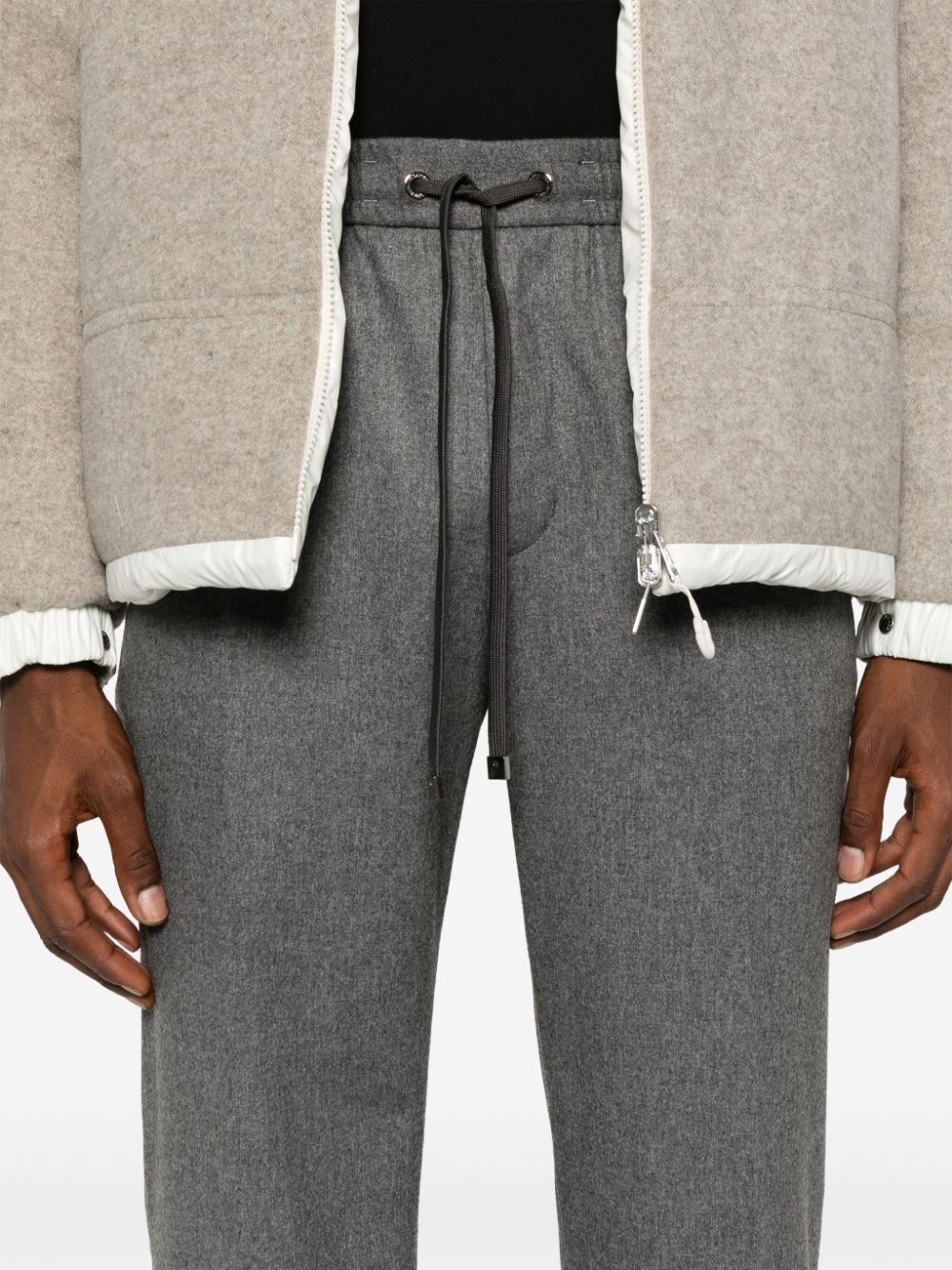 logo-appliqué track pants - 5