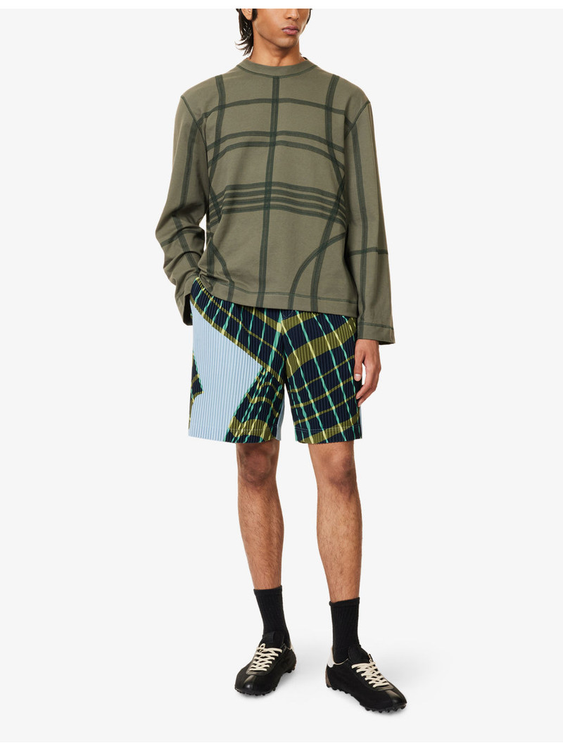 Craig Green Flatlock-Stitch Crewneck Cotton Top outlook
