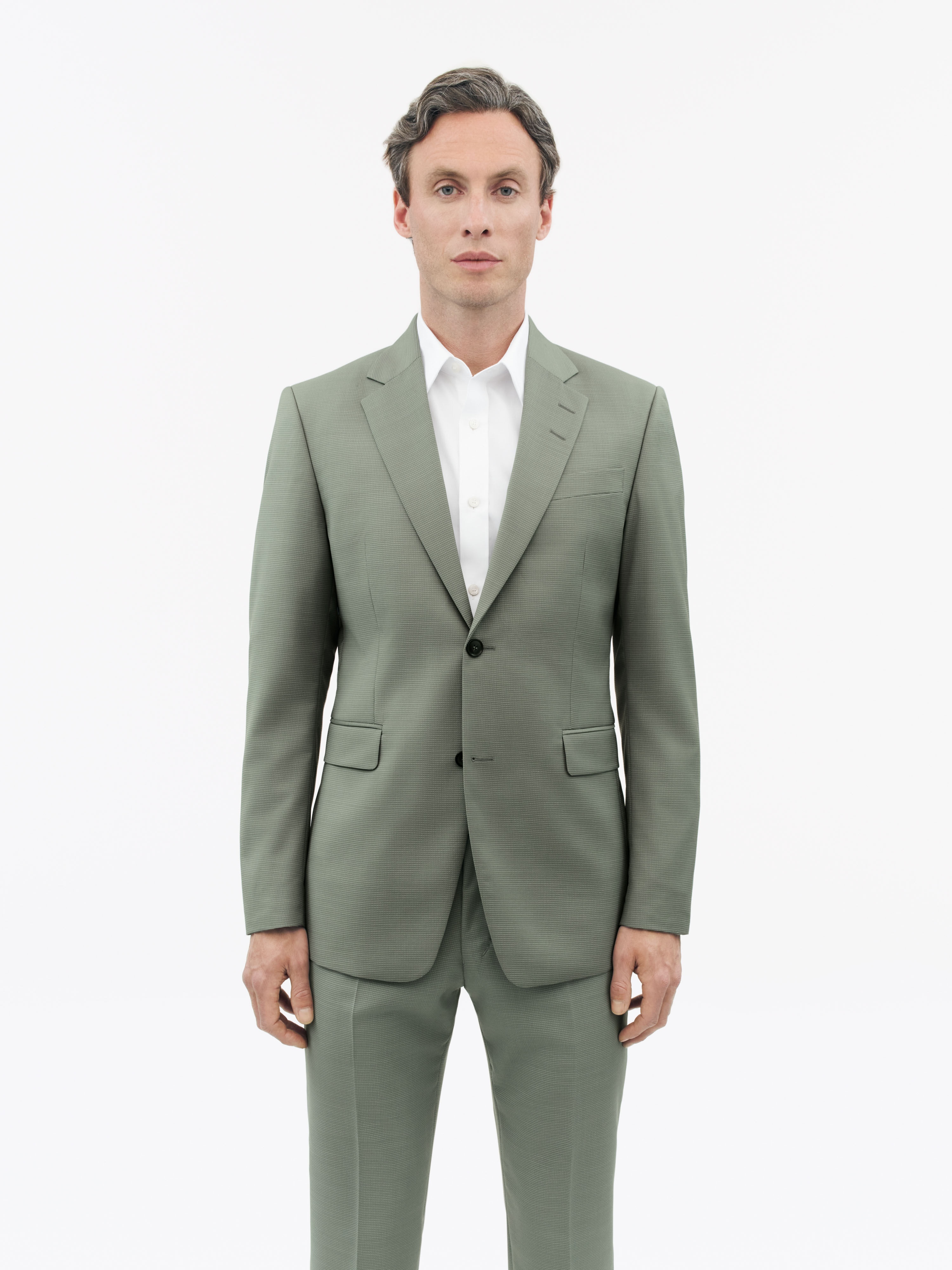 Justin Slim Fit Wool Jacket - 3