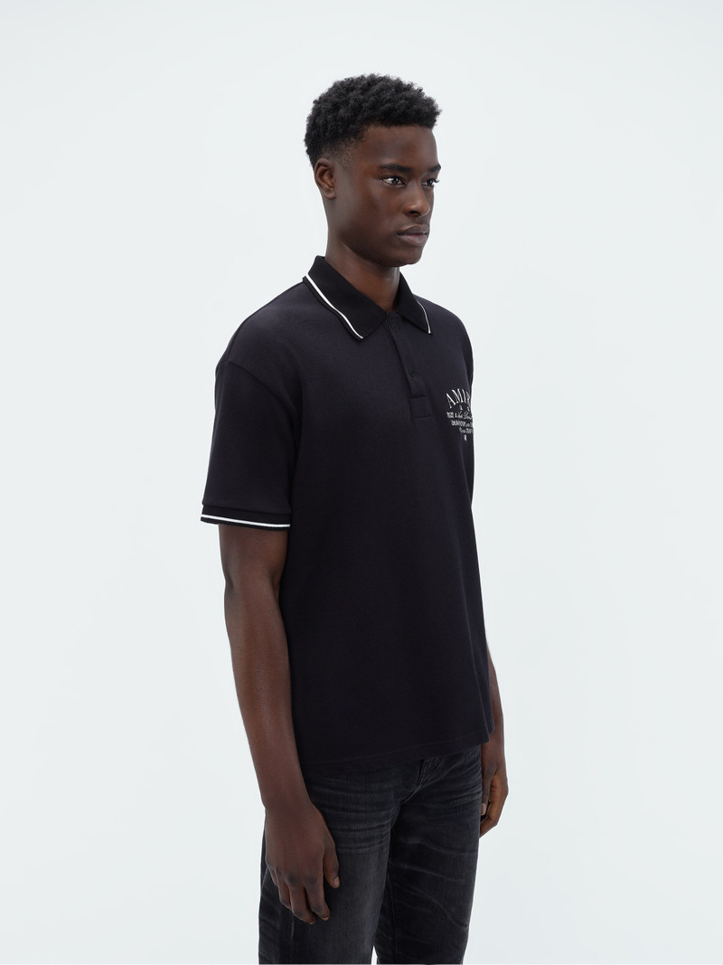 AMIRI ARTS DISTRICT PIQUE POLO 3