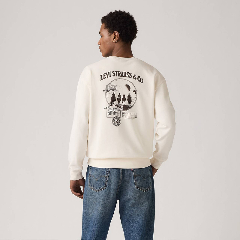 RELAXED GRAPHIC CREWNECK SWEATSHIRT 4