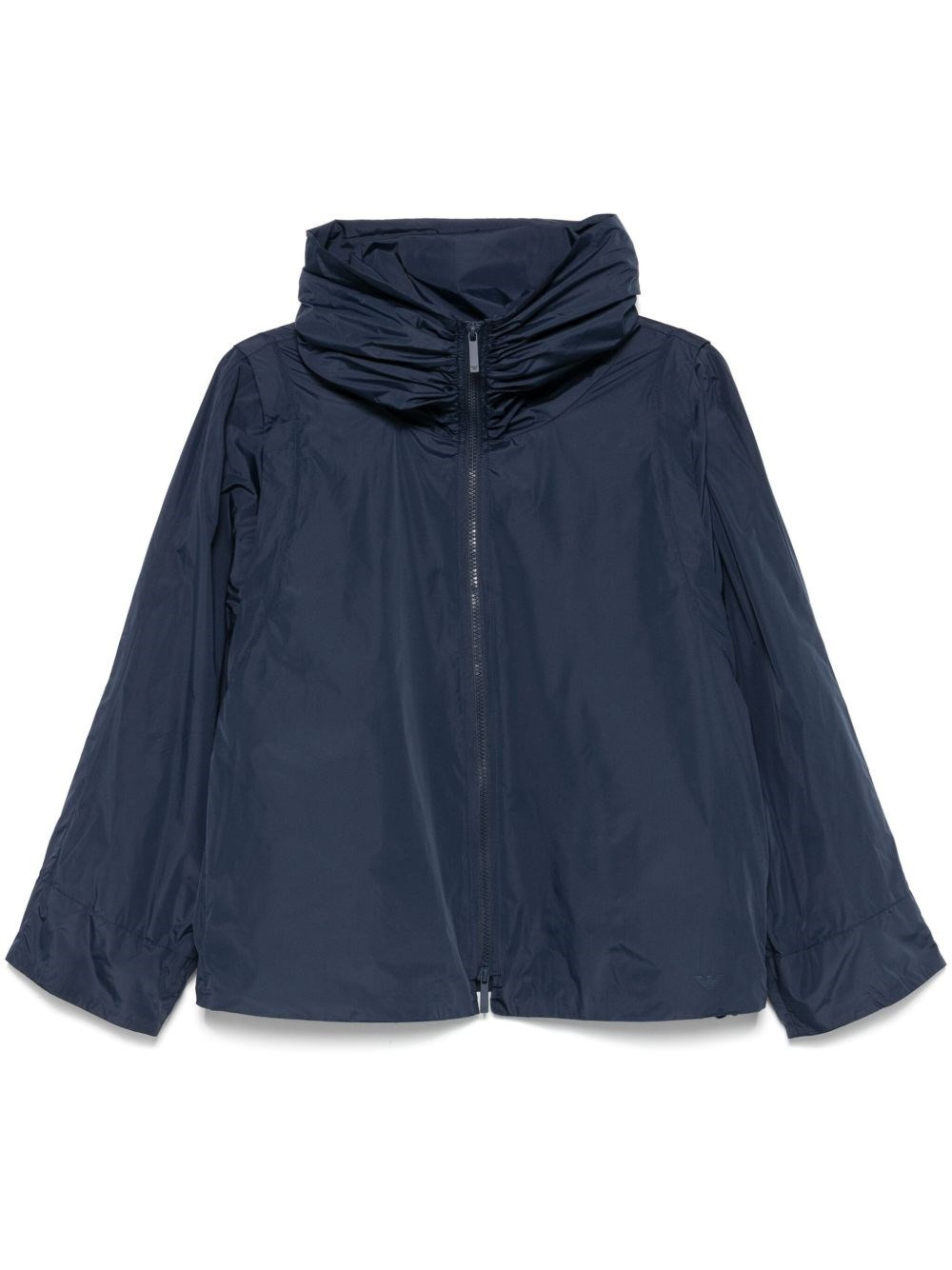 Hooded blouson jacket - 1