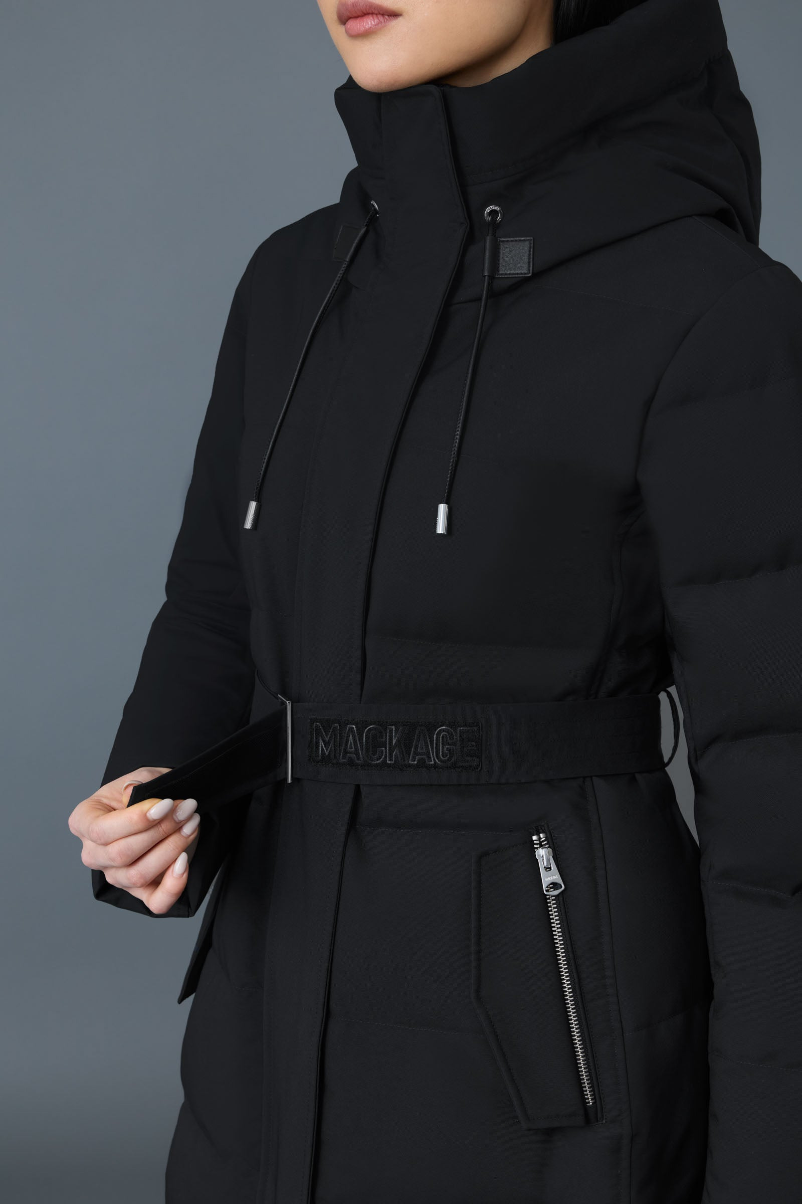 SHYLA 2-in-1 down coat with removable bib - 5