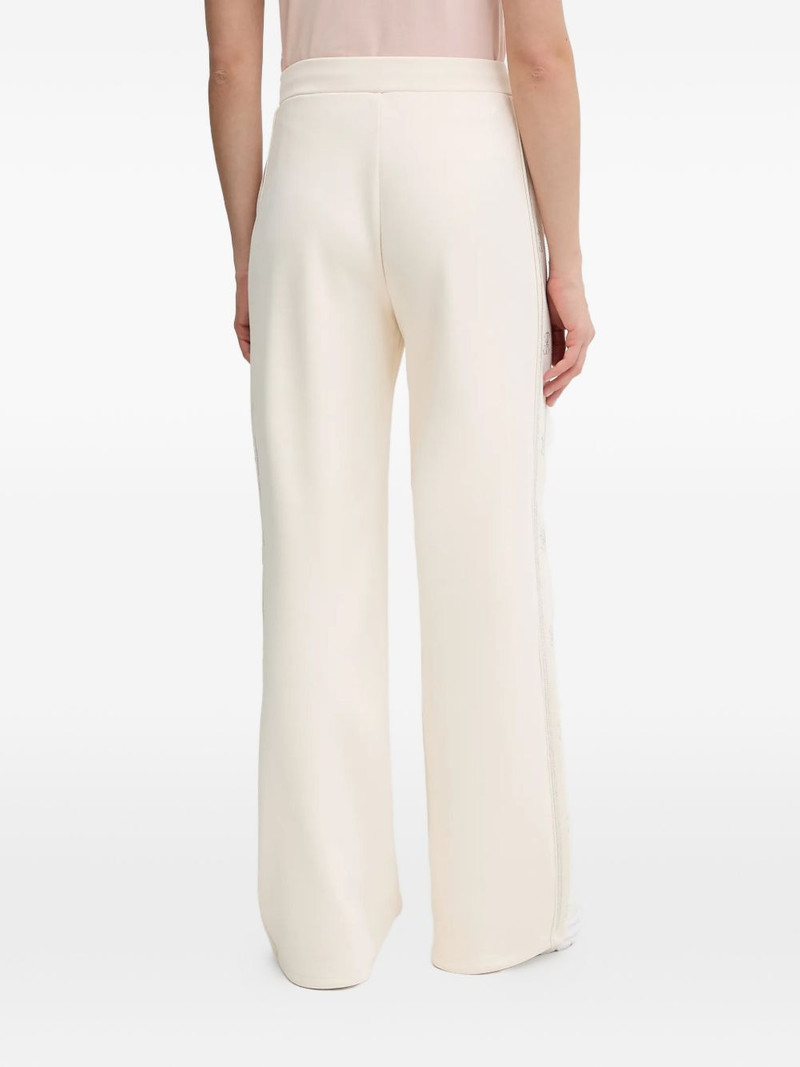 rhinestone drawstring track pants 3