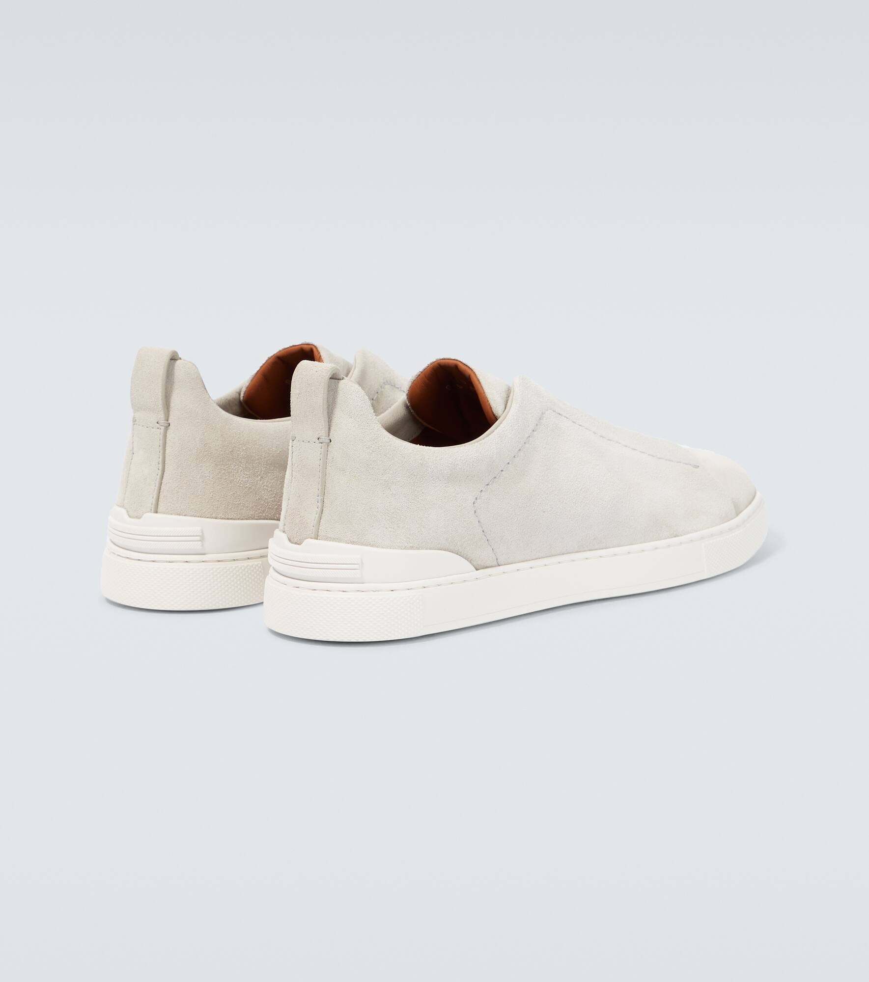 Triple Stitch suede sneakers - 6