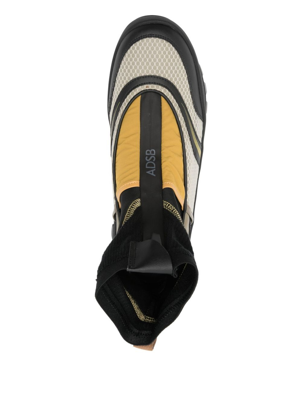 zip-up mesh sneakers - 4