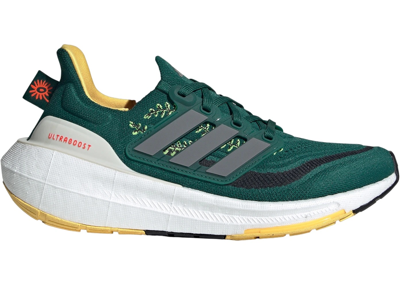 adidas Ultra Boost Light Collegiate Green Iron Metallic Spark (Women's) - 1