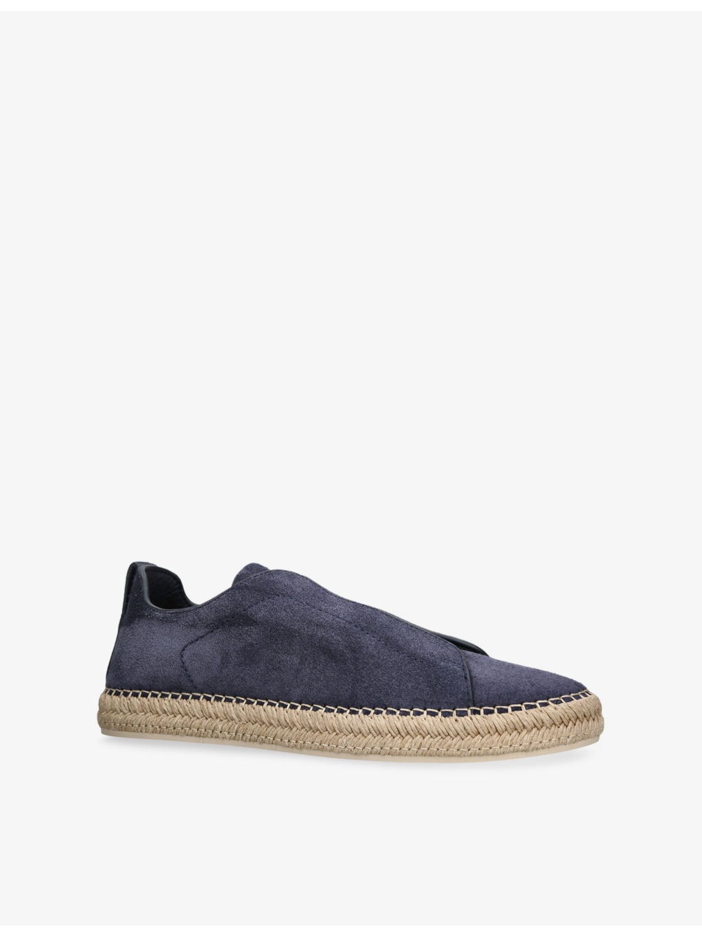 Triple Stitch Suede Espadrilles - 3