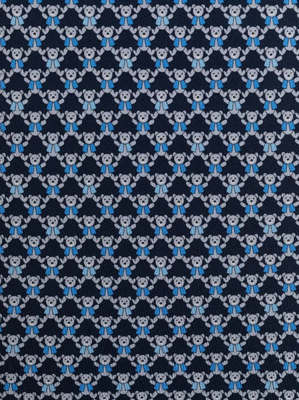 animal-pattern tie - 2