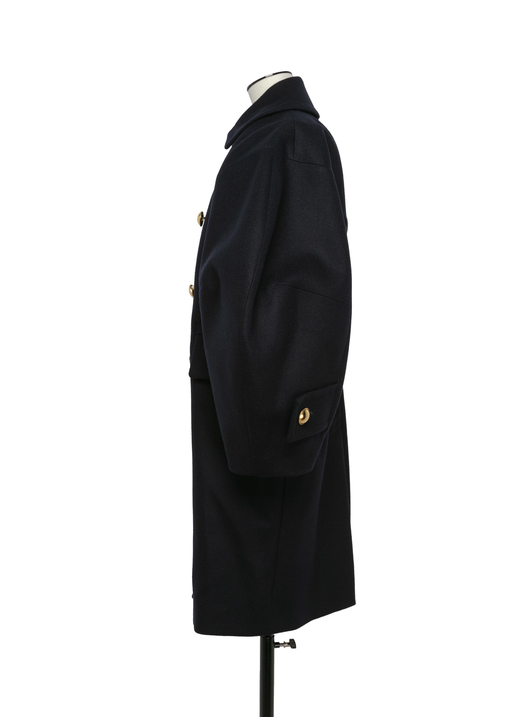 Wool Melton Coat - 3