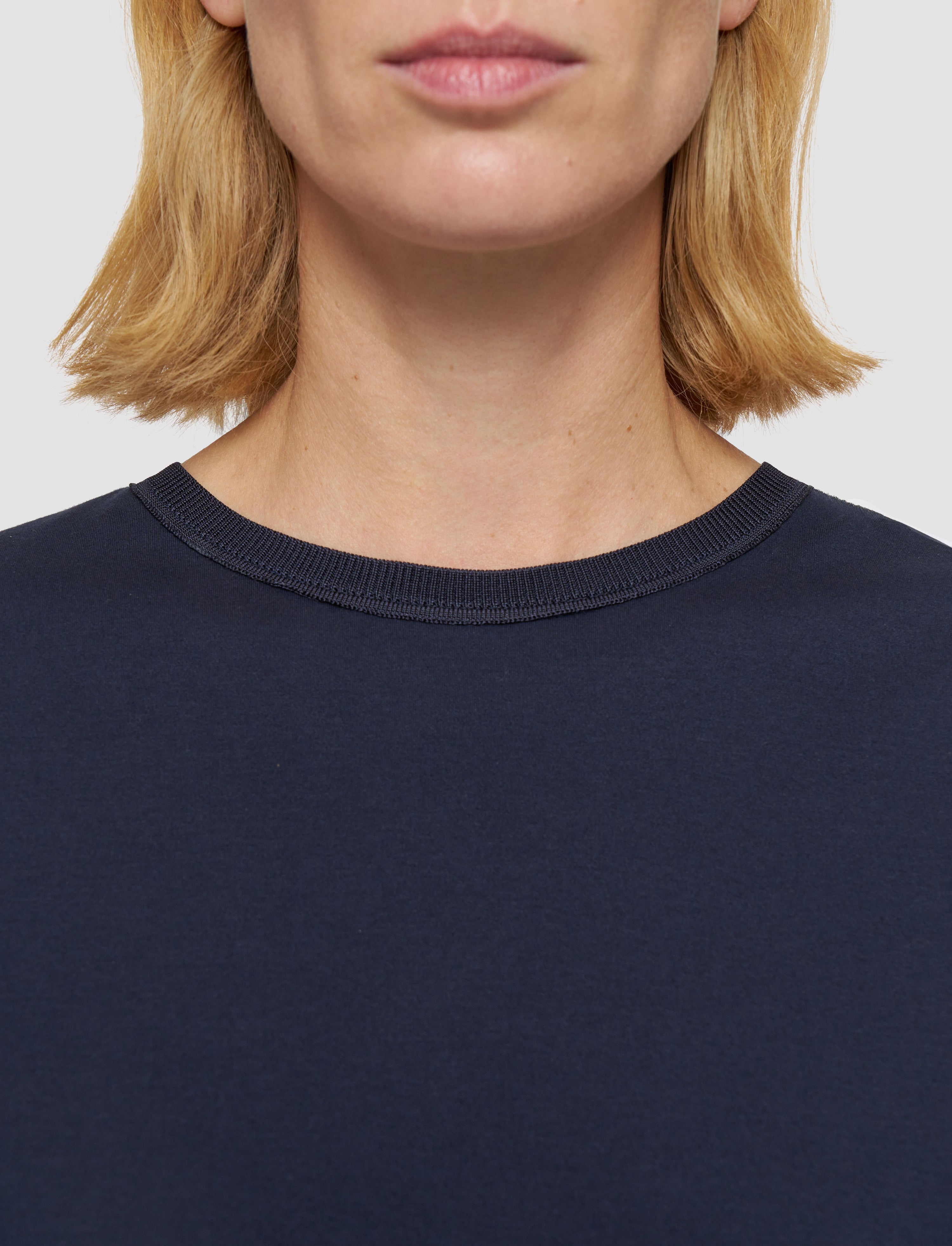 Poplin Jersey  T-Shirt - 4
