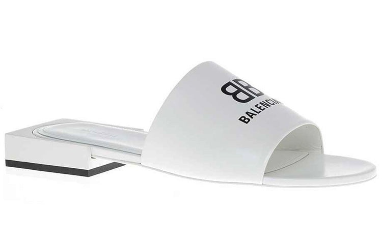 (WMNS) Balenciaga Box Sandals 'White' 670441WAWNA9010 - 2