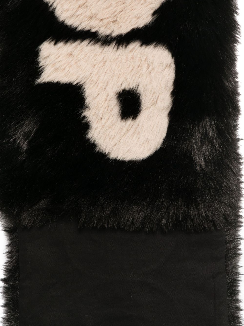 logo-print scarf - 2