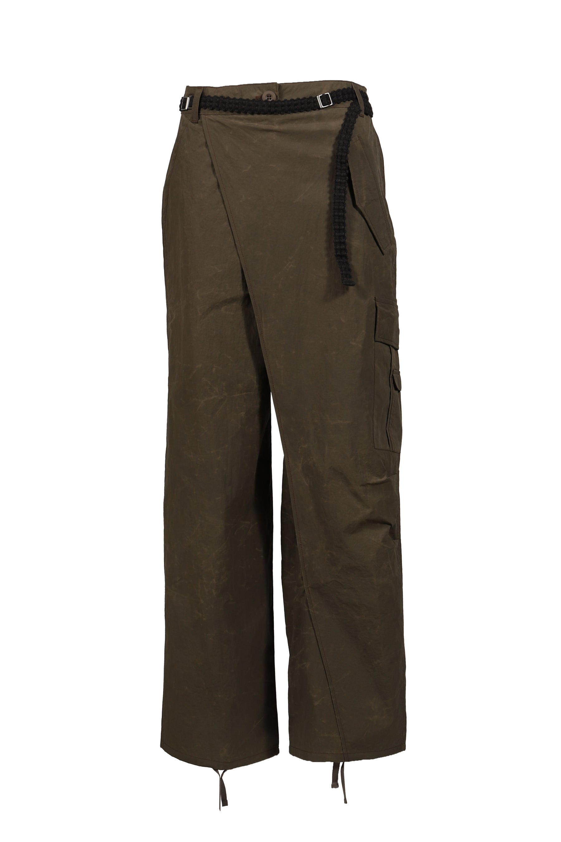 CARGO WRAP PANTS / TAUPE - 5