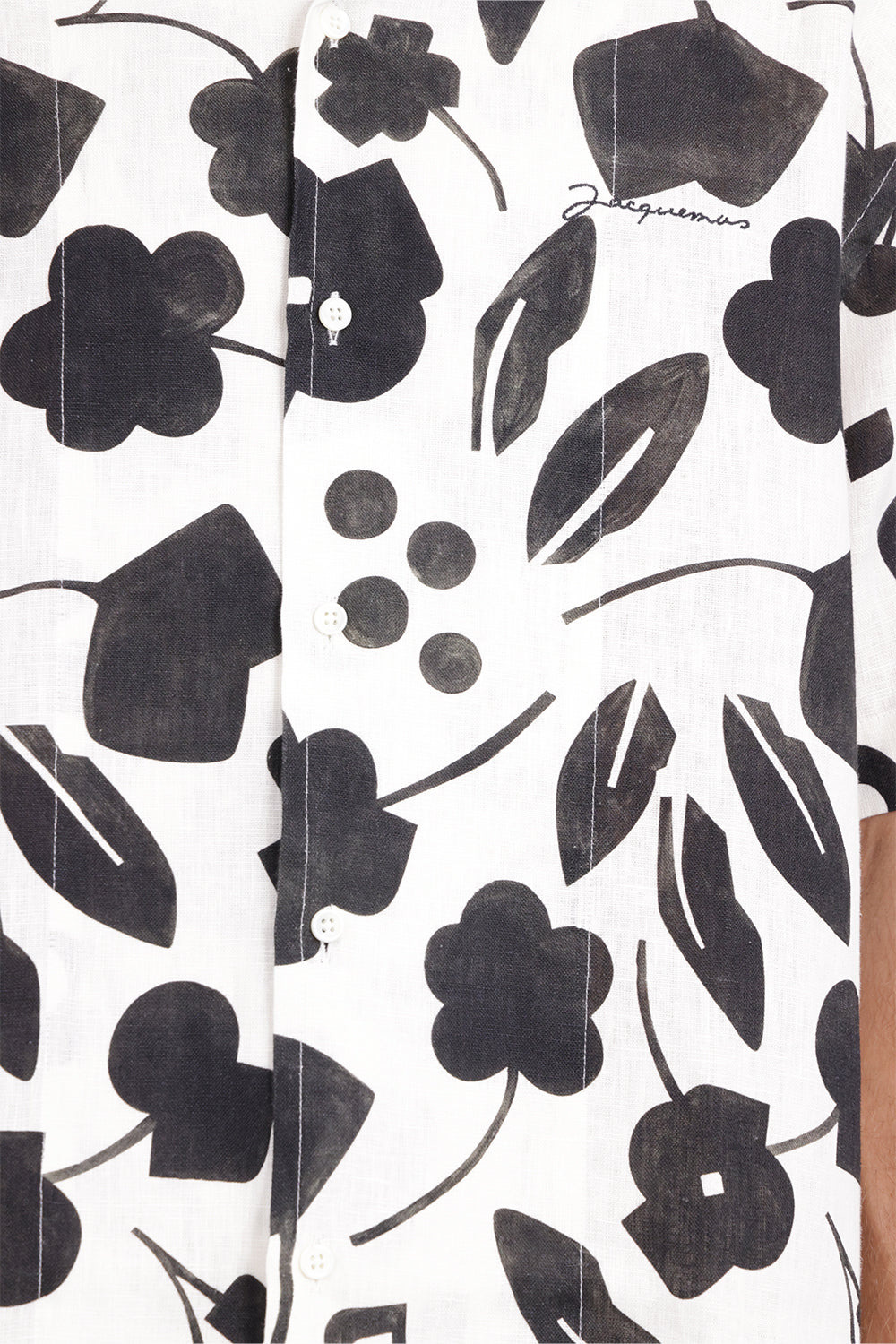 LA CHEMISE JEAN | CUBIC FLOW BLACK/WHITE - 5