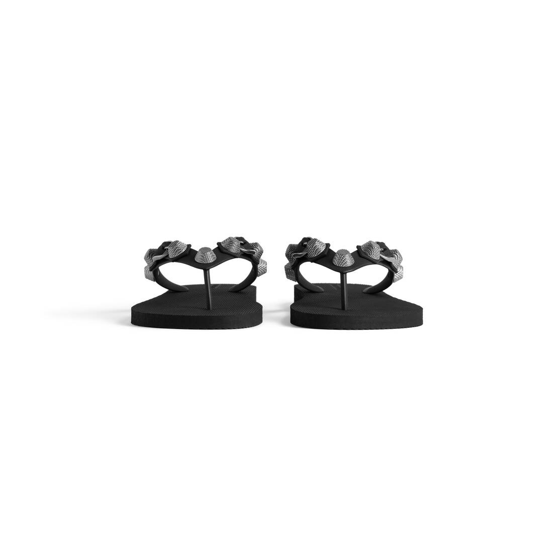 Women's Cagole Thong Sandal in Black - 3