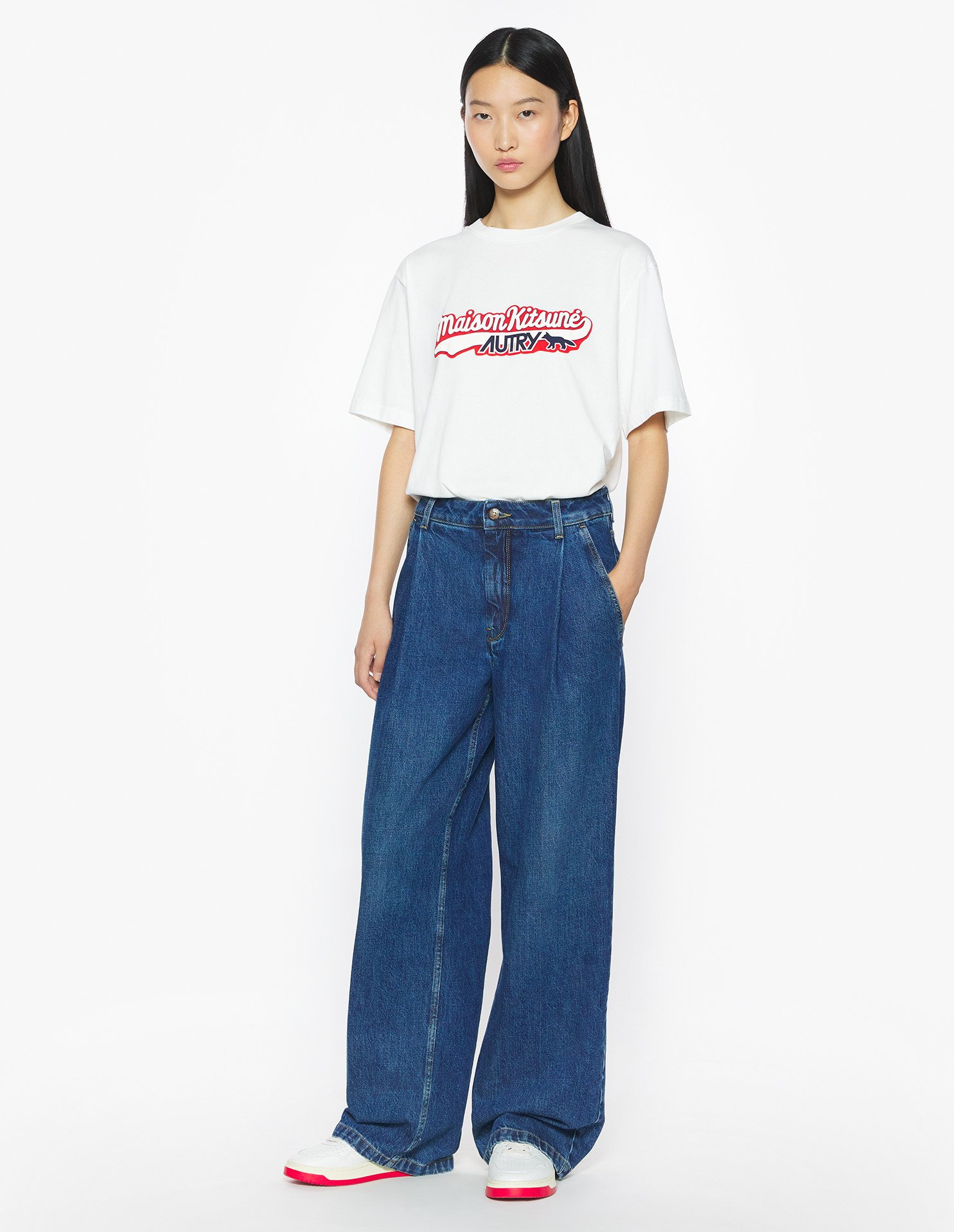 MAISON KITSUNE x AUTRY VARSITY TEE-SHIRT - 5
