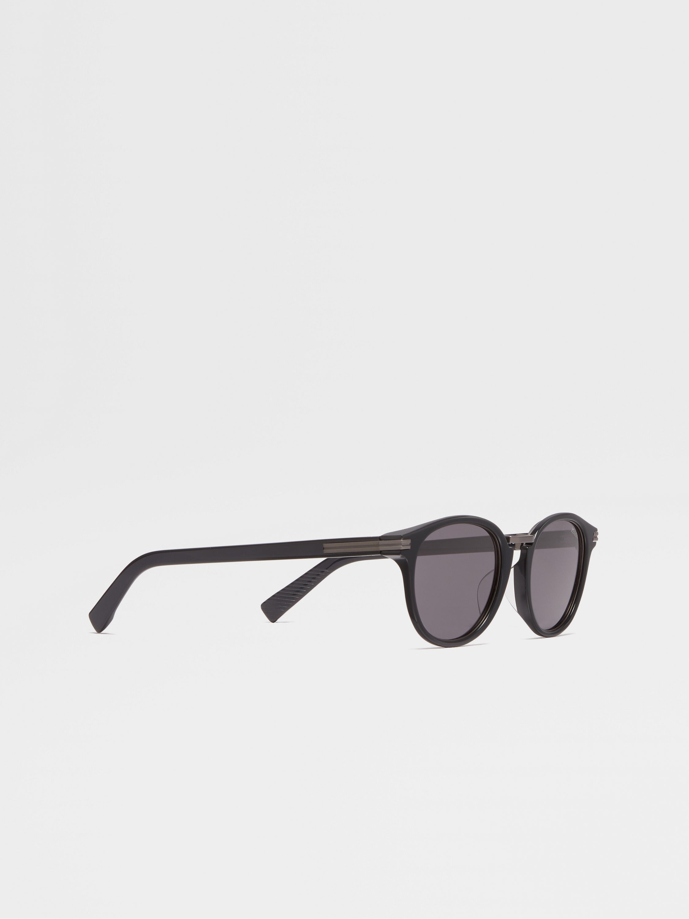 GREY ACETATE AND TITANIUM SUNGLASSES - 3