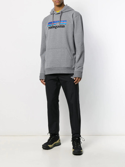 Patagonia logo print hoodie outlook