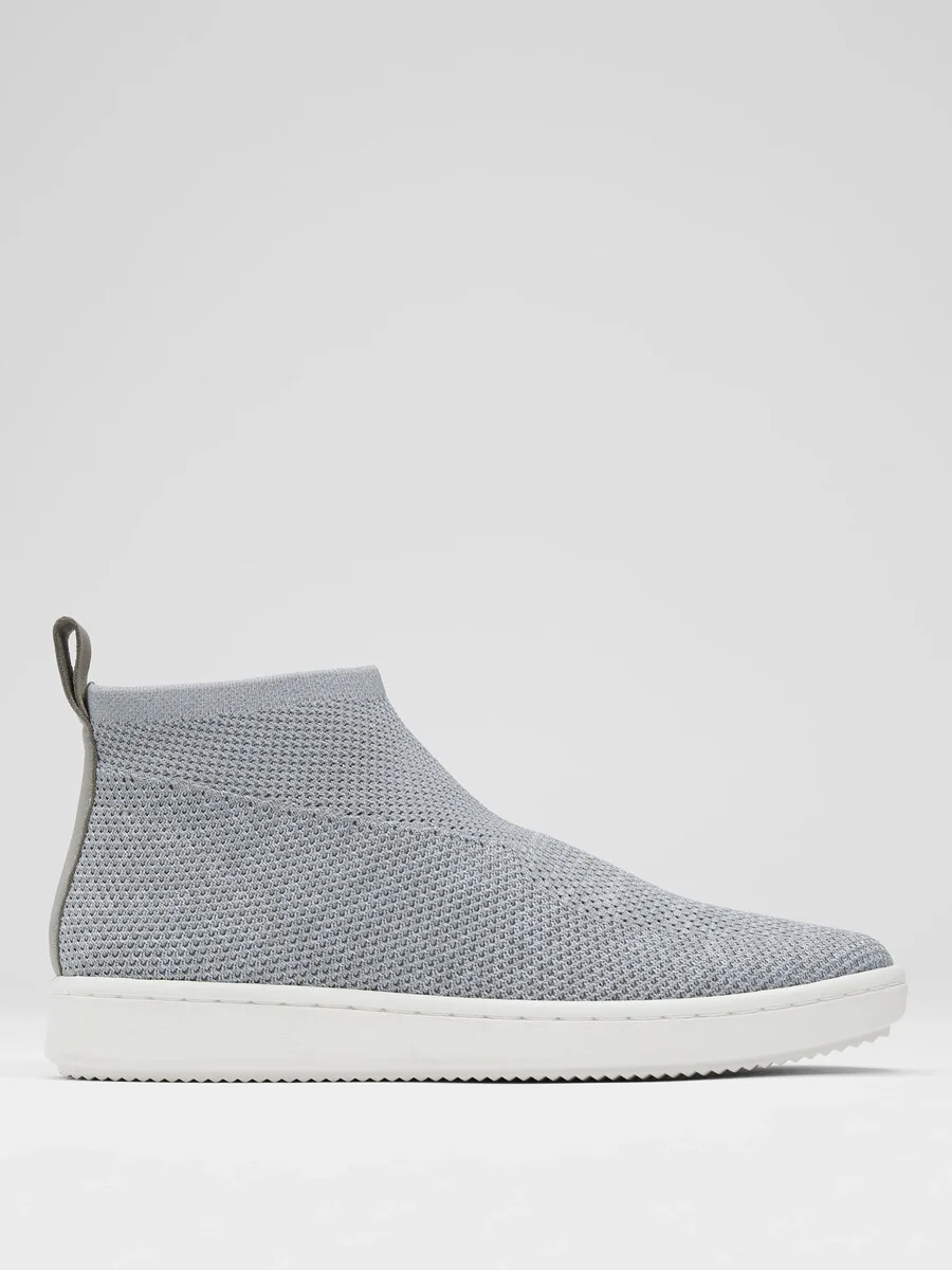 Point Recycled Stretch Knit Wedge Sneaker - 1
