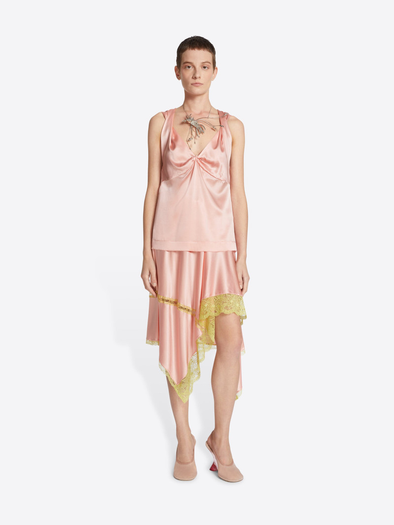 Dries Van Noten SILK TWISTED TOP outlook