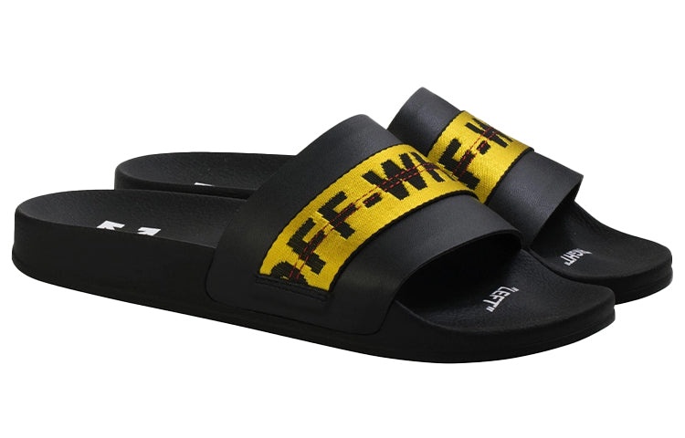 Off-White Industrial Sliders 'Black' OMIA088E20FAB0041018 - 3